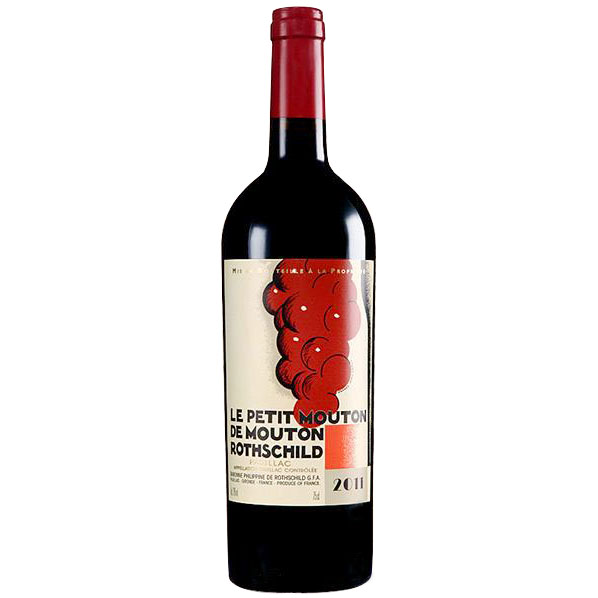 法国小木桐（木桐副牌）干红葡萄酒 Le Petit De Mouton Rothschild